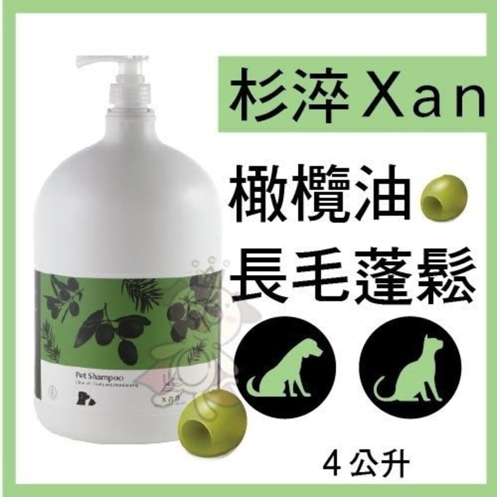 杉淬 橄欖油長毛蓬鬆洗毛精4000ml