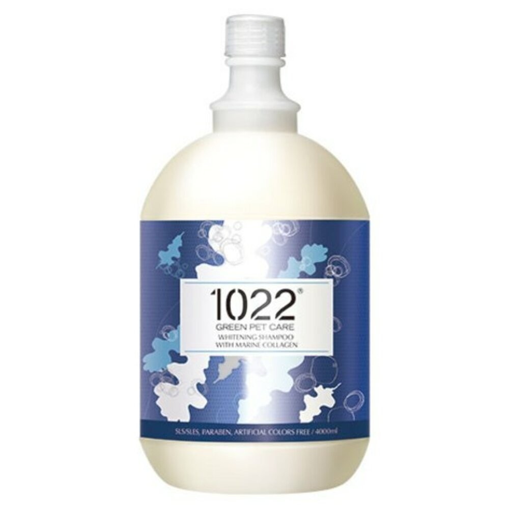 1022潔淨柔白洗毛精4000ml