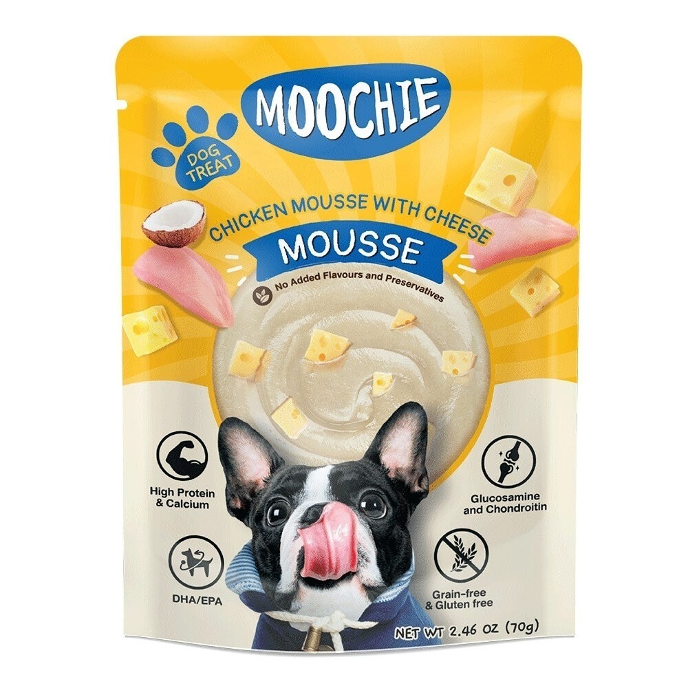 Moochie 姆吉｜美膚慕斯餐包 70G 貓慕斯 狗慕斯 寵物餐包 慕斯餐包 貓餐包 狗餐包『林口旗艦店』-規格圖9