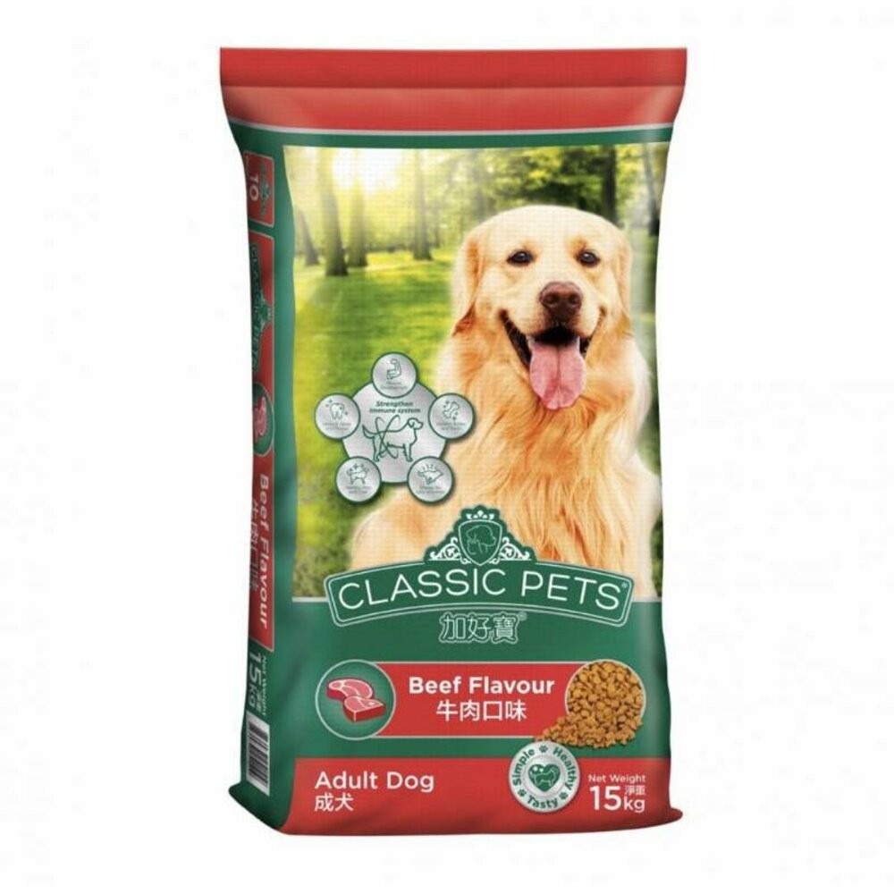 Classic Pets 加好寶 經典成犬乾狗糧 15kg【免運】成犬 大包裝 狗飼料 犬糧『林口旗艦店』-規格圖8