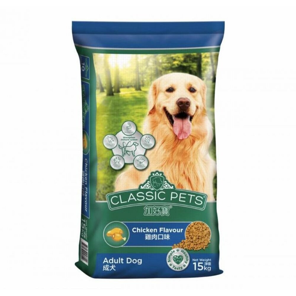 Classic Pets 加好寶 經典成犬乾狗糧 15kg【免運】成犬 大包裝 狗飼料 犬糧『林口旗艦店』-規格圖8
