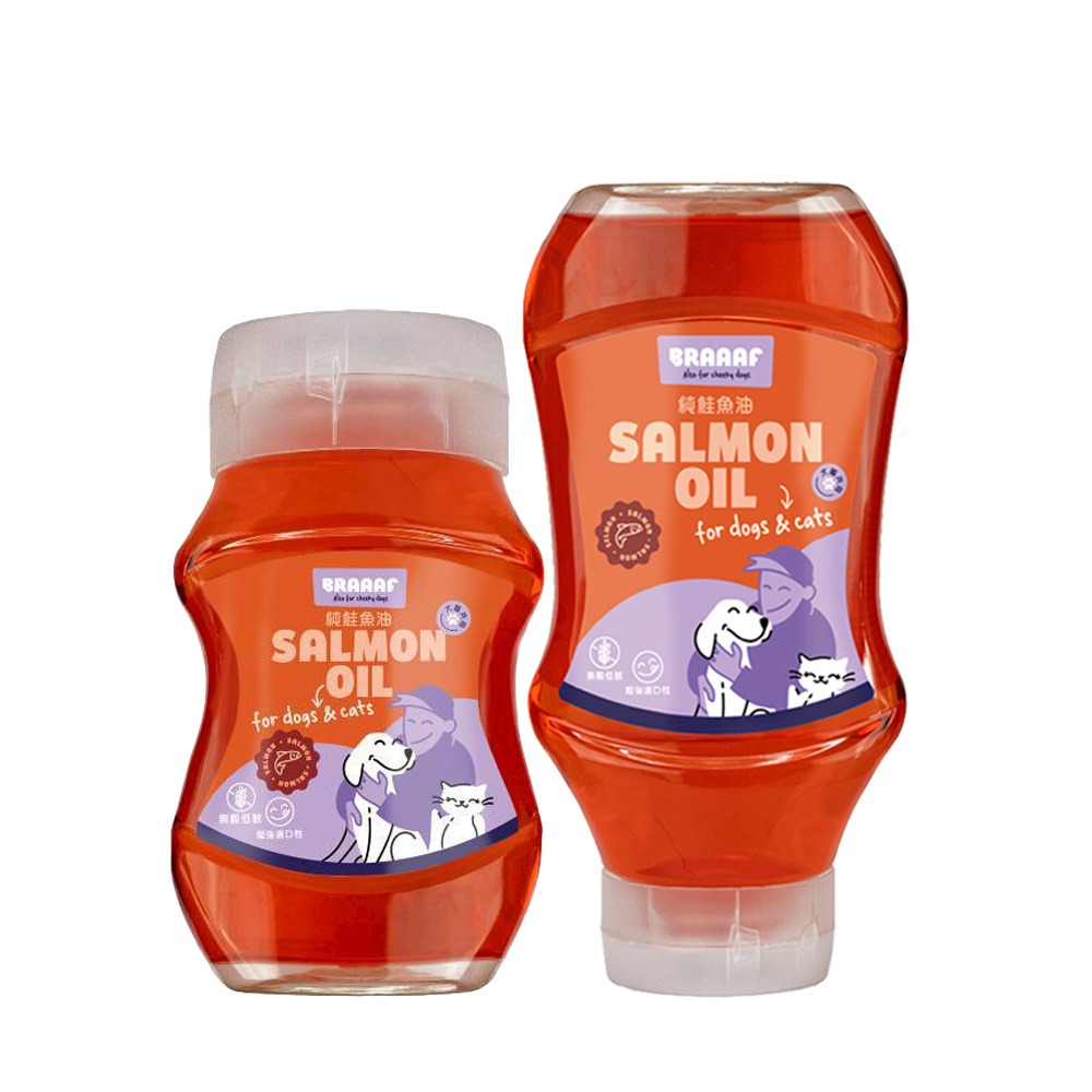 荷蘭 Braaaf 巴爾弗 100%純天然挪威鮭魚油500ml 狗狗魚油 貓咪魚油 犬貓適用 寵物魚油『林口旗艦店』-細節圖2