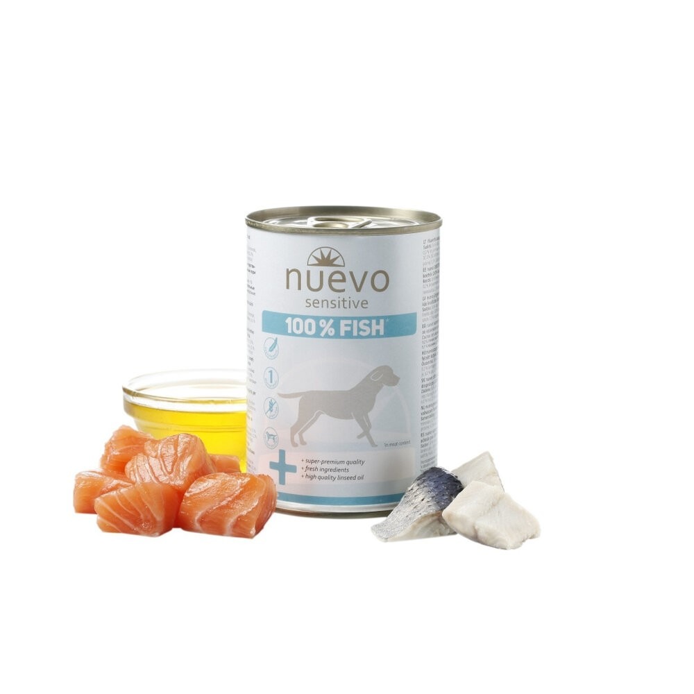 NUEVO 新歡 低敏單蛋白主食狗罐 400g 主食狗罐 低敏罐 純肉罐 狗罐頭『林口旗艦店』-規格圖9