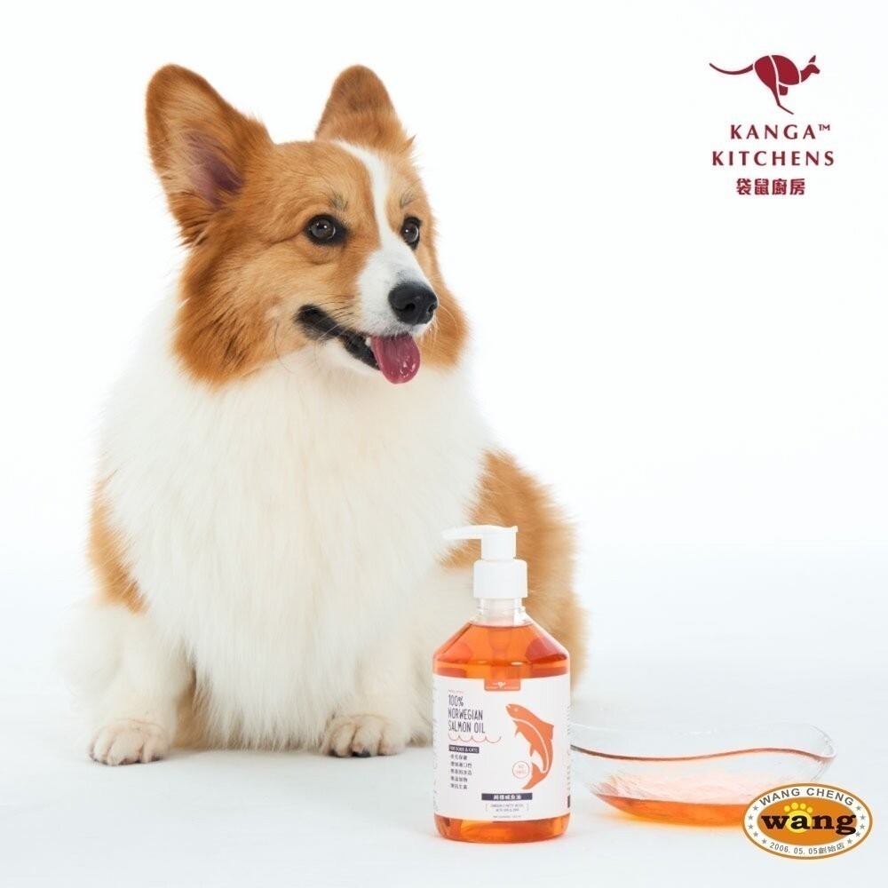 澳洲袋鼠廚房 100%挪威純魚油500ml 寵物魚油 挪威鮭魚油 天然魚油 全齡犬貓 皮膚保健『林口旗艦店』-細節圖7