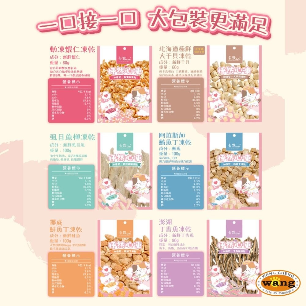 CAMO 卡默 怦然心凍凍乾(一般包/經濟包)貓零食 狗零食 貓狗零食 犬貓零食『林口旗艦店』-細節圖5