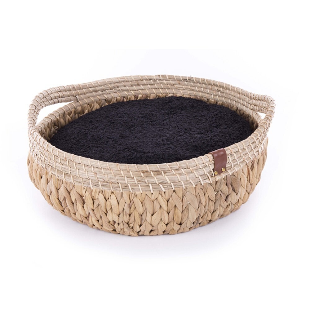 布袋蓮編織圓形睡窩 50cm