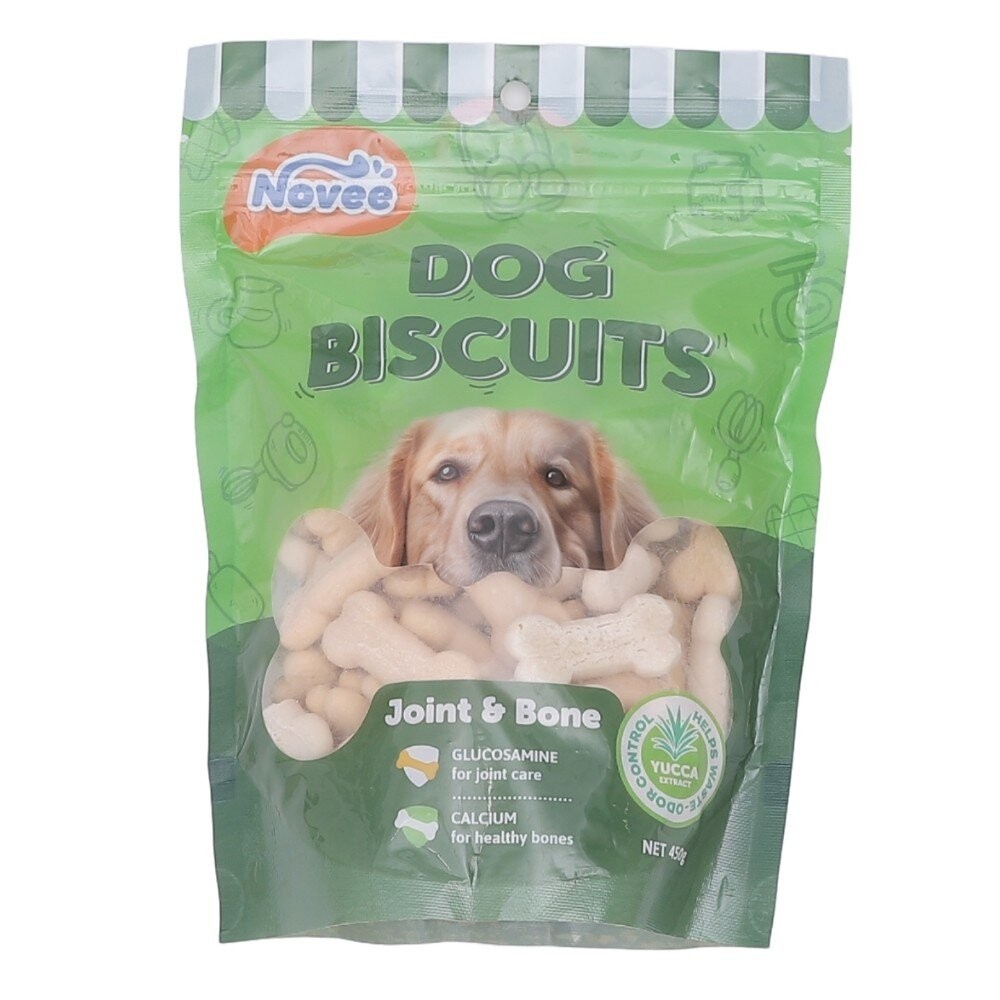 Novee 汪旺 關節保健小西點/骨骼保健餅乾 450g 量販包 添加葡萄糖胺軟骨素寵物餅乾 狗餅乾 狗零食『WANG』-規格圖8