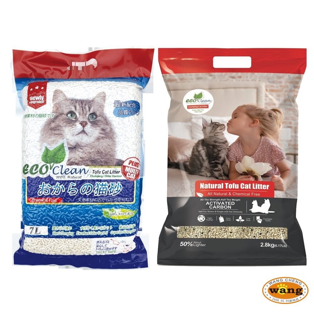 【6包組免運】ECO 艾可 貓砂 天然豆腐貓砂7L(3.18kg) 貓砂『林口旗艦店』-細節圖2