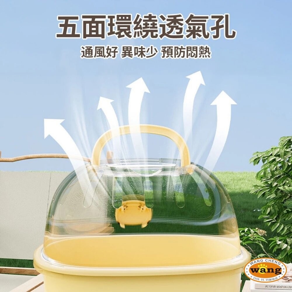iCat 寵喵樂 透明外出便攜倉鼠籠子｜透明掀蓋 輕巧 輕便 倉鼠 小窩 外出籠『林口旗艦店』-細節圖6