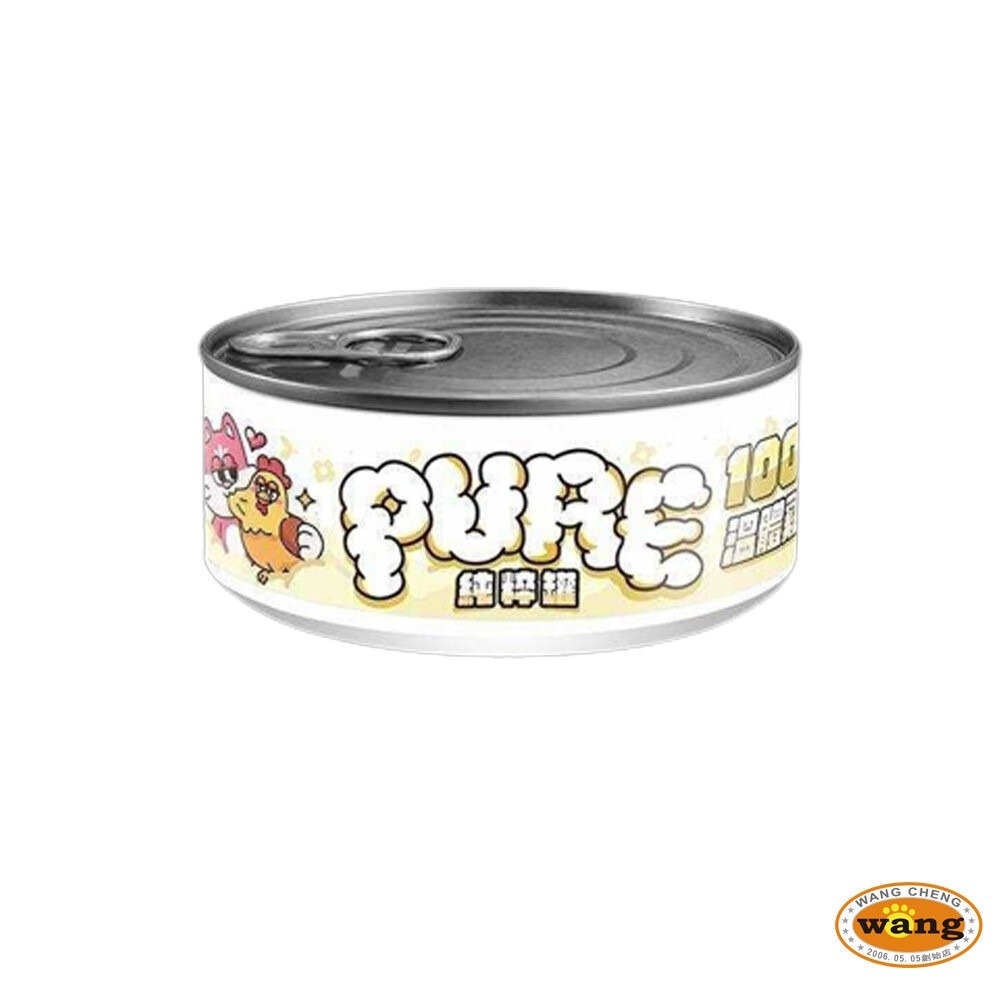 COUCH POTATO 沙發馬鈴薯 PURE純粹主食罐80g【單罐】 單一溫體肉 純粹罐 貓罐頭『林口旗艦店』-細節圖7