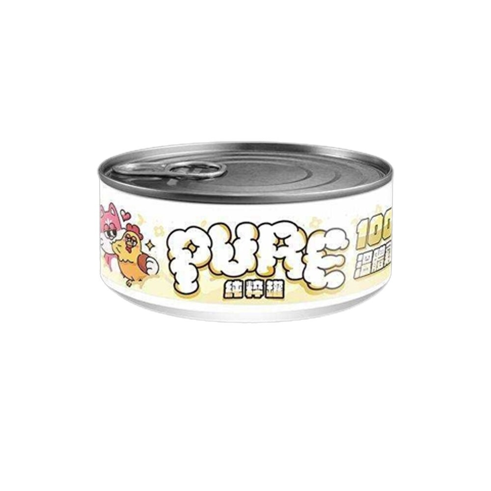 COUCH POTATO 沙發馬鈴薯 PURE純粹主食罐80g【單罐】 單一溫體肉 純粹罐 貓罐頭『林口旗艦店』-規格圖8