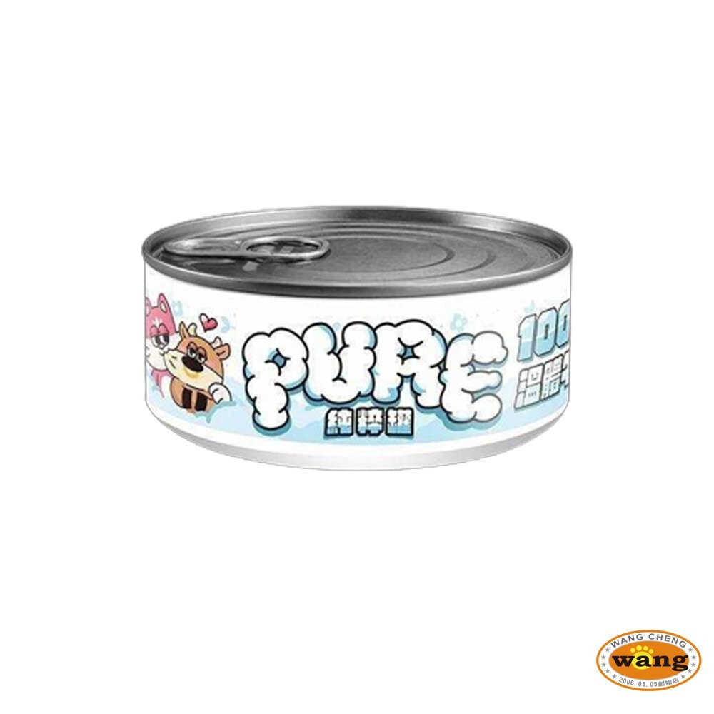 COUCH POTATO 沙發馬鈴薯 PURE 純粹主食罐80g【24罐組】單一溫體肉 純粹罐 貓罐頭『林口旗艦店』-細節圖2