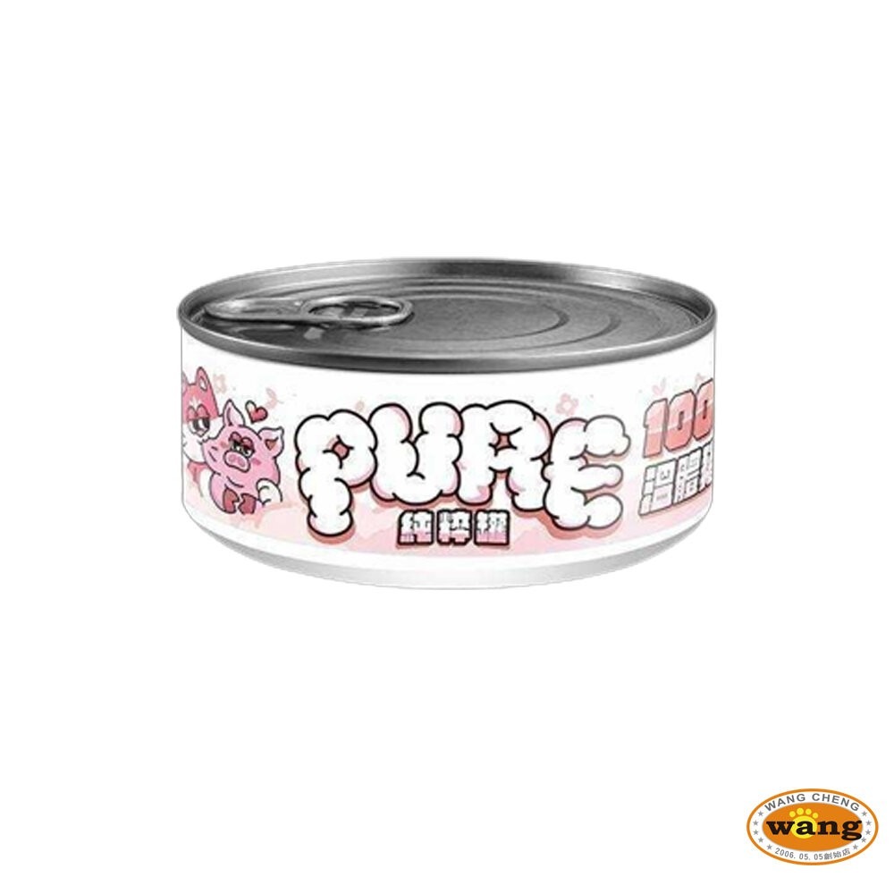 COUCH POTATO 沙發馬鈴薯 PURE 純粹主食罐80g【24罐組】單一溫體肉 純粹罐 貓罐頭『林口旗艦店』-細節圖6