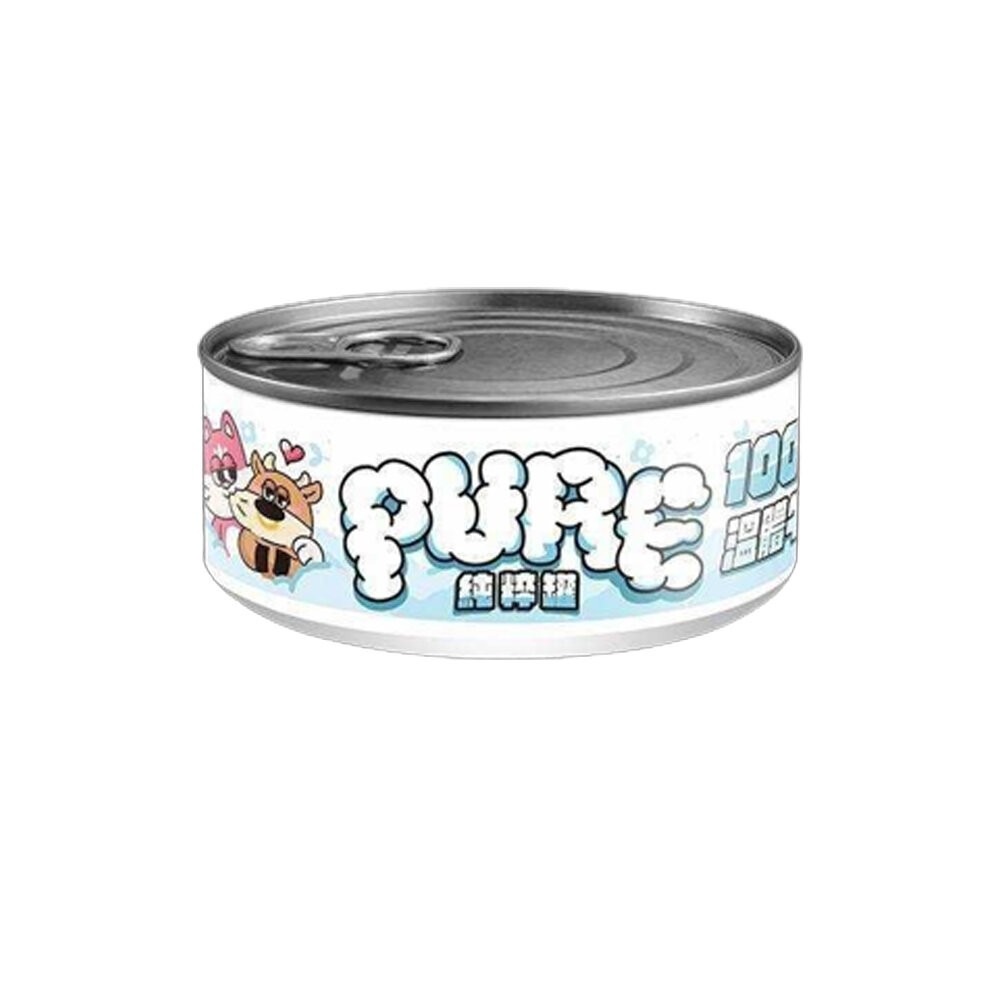 COUCH POTATO 沙發馬鈴薯 PURE 純粹主食罐80g【24罐組】單一溫體肉 純粹罐 貓罐頭『林口旗艦店』-規格圖8