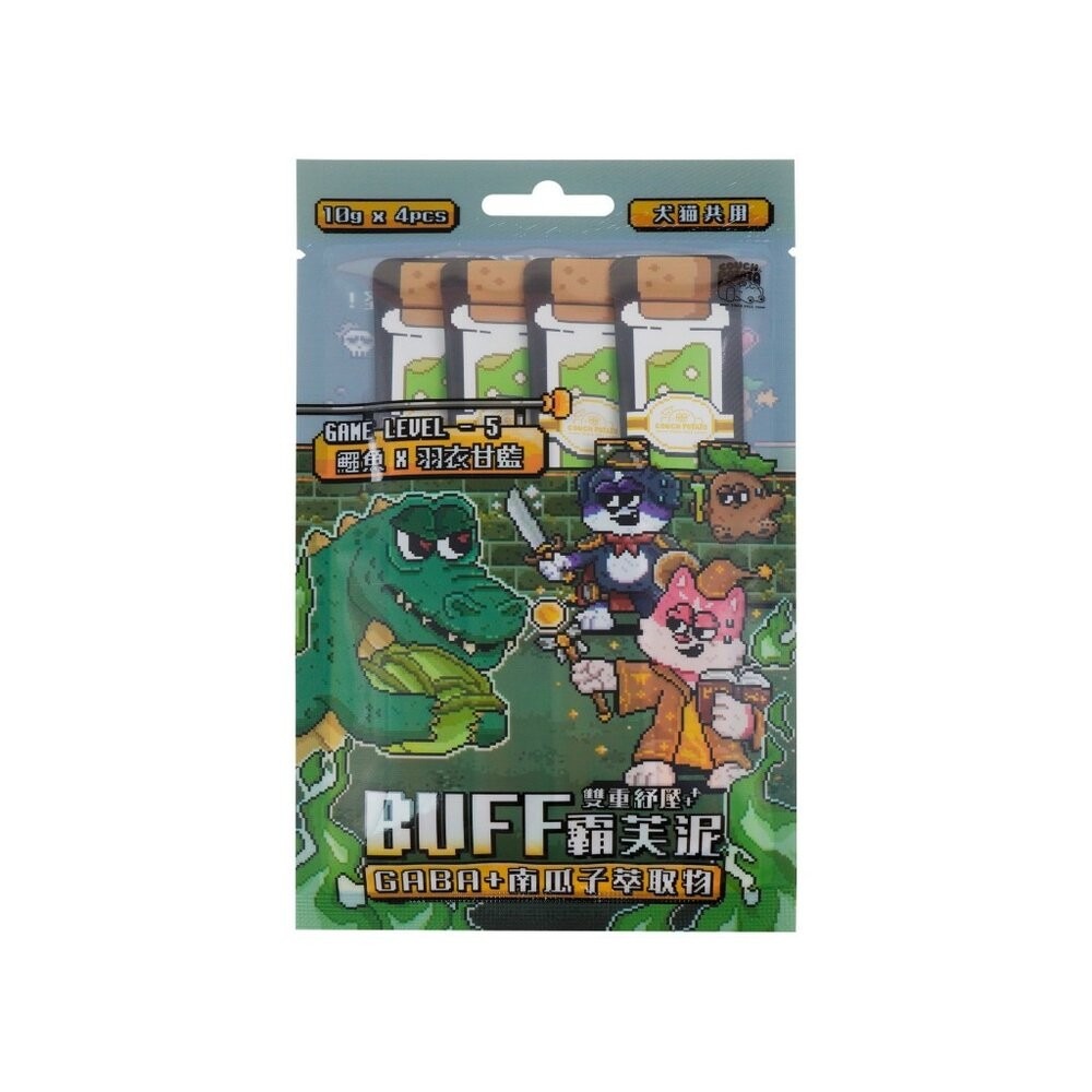 沙發馬鈴薯｜犬貓 BUFF霸芙泥肉泥條10gx4入 貓肉泥 肉泥 犬貓零食 狗肉泥『林口旗艦店』-規格圖5