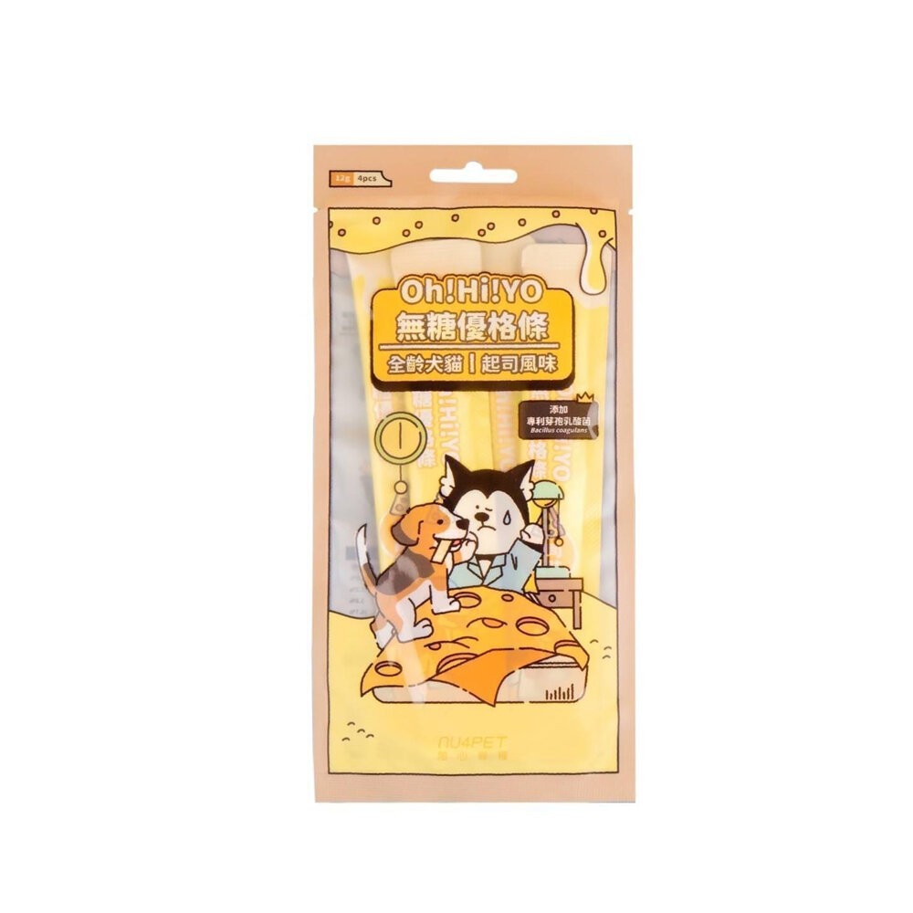 優格條｜起司12gx4入