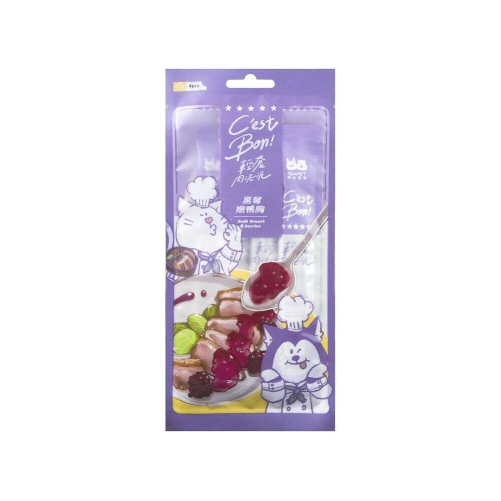 輕奢泥｜黑莓嫩鴨胸12gx4入