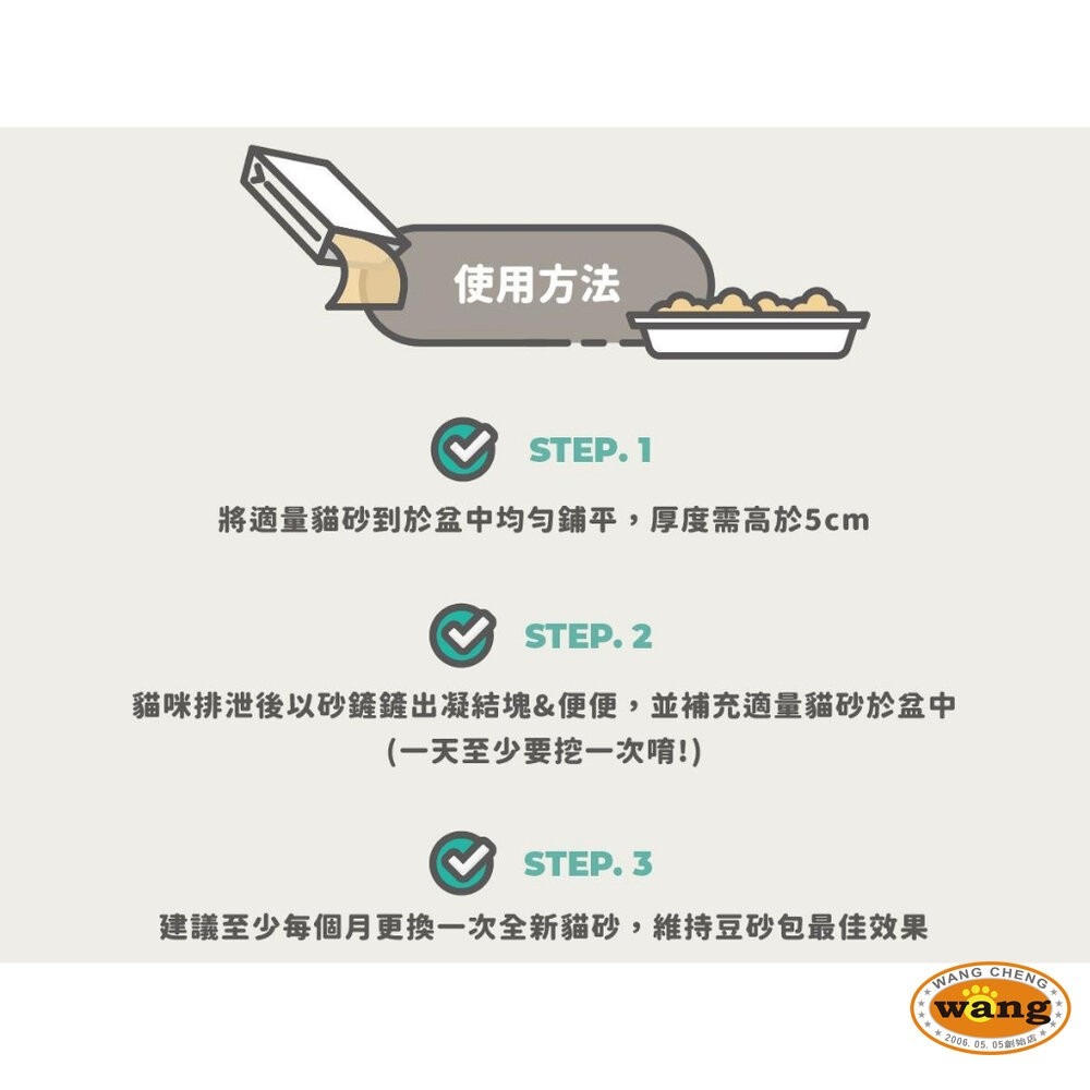 Nu4pet 陪心寵糧 豆砂包｜超凝結條型豆腐貓砂 6L 可沖馬桶 除臭貓砂 無粉塵貓砂 貓砂『林口旗艦店』-細節圖6