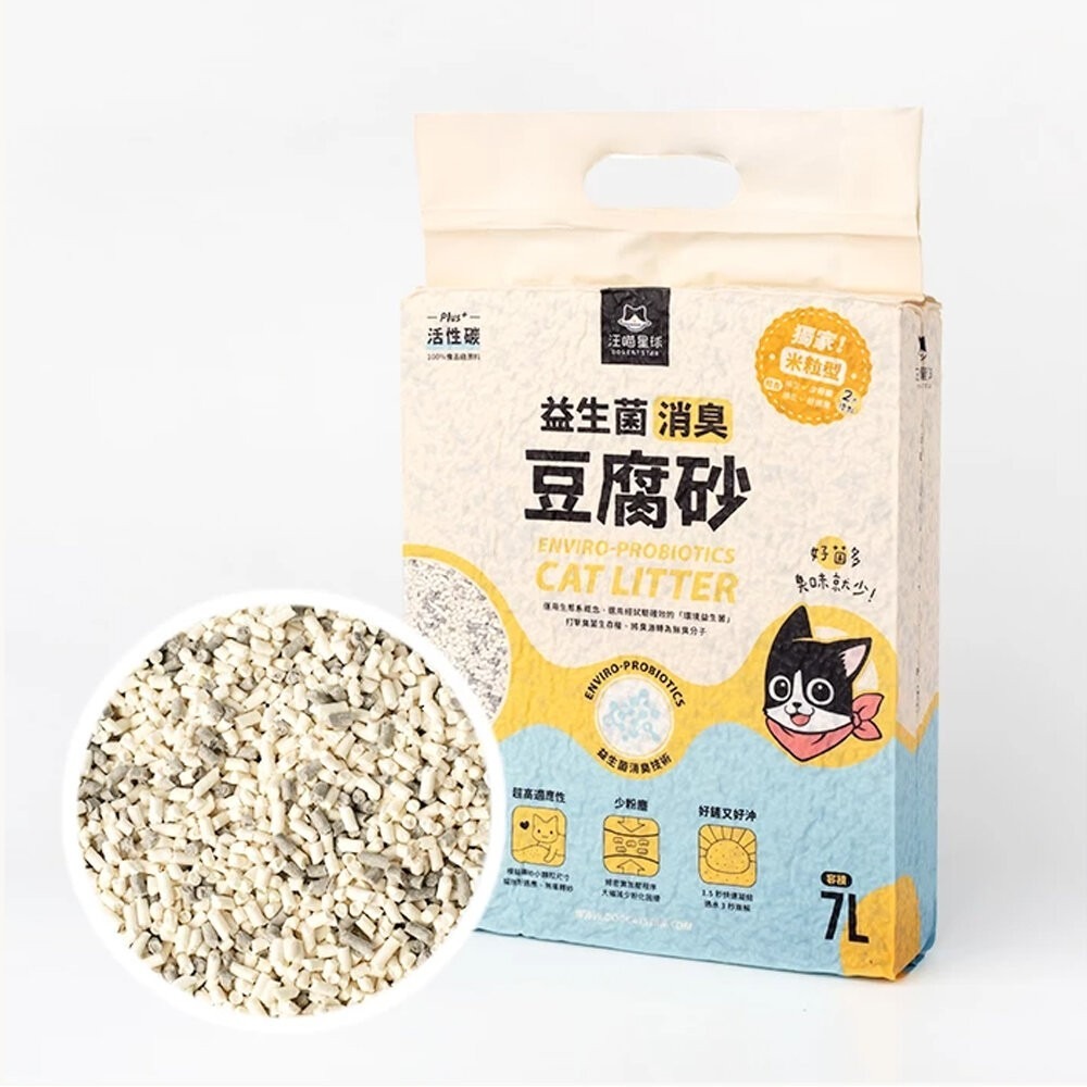 汪喵星球 怪獸部落 貓砂【整箱免運】 益生菌豆腐砂 費洛蒙貓砂 泌尿健康檢測隱血砂『林口旗艦店』-規格圖8