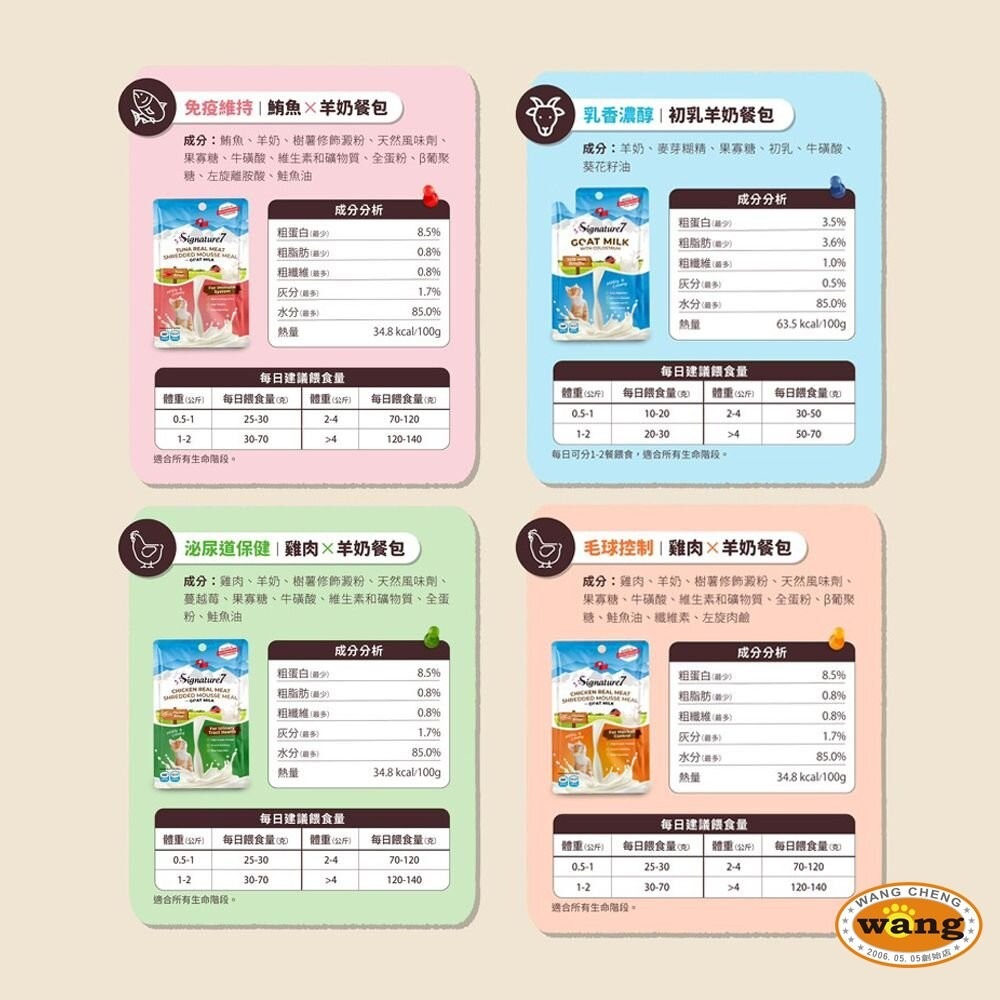 Signature7 心寵 犬貓羊奶餐包 【超值12入組】 狗餐包 貓餐包『林口旗艦店』-細節圖10