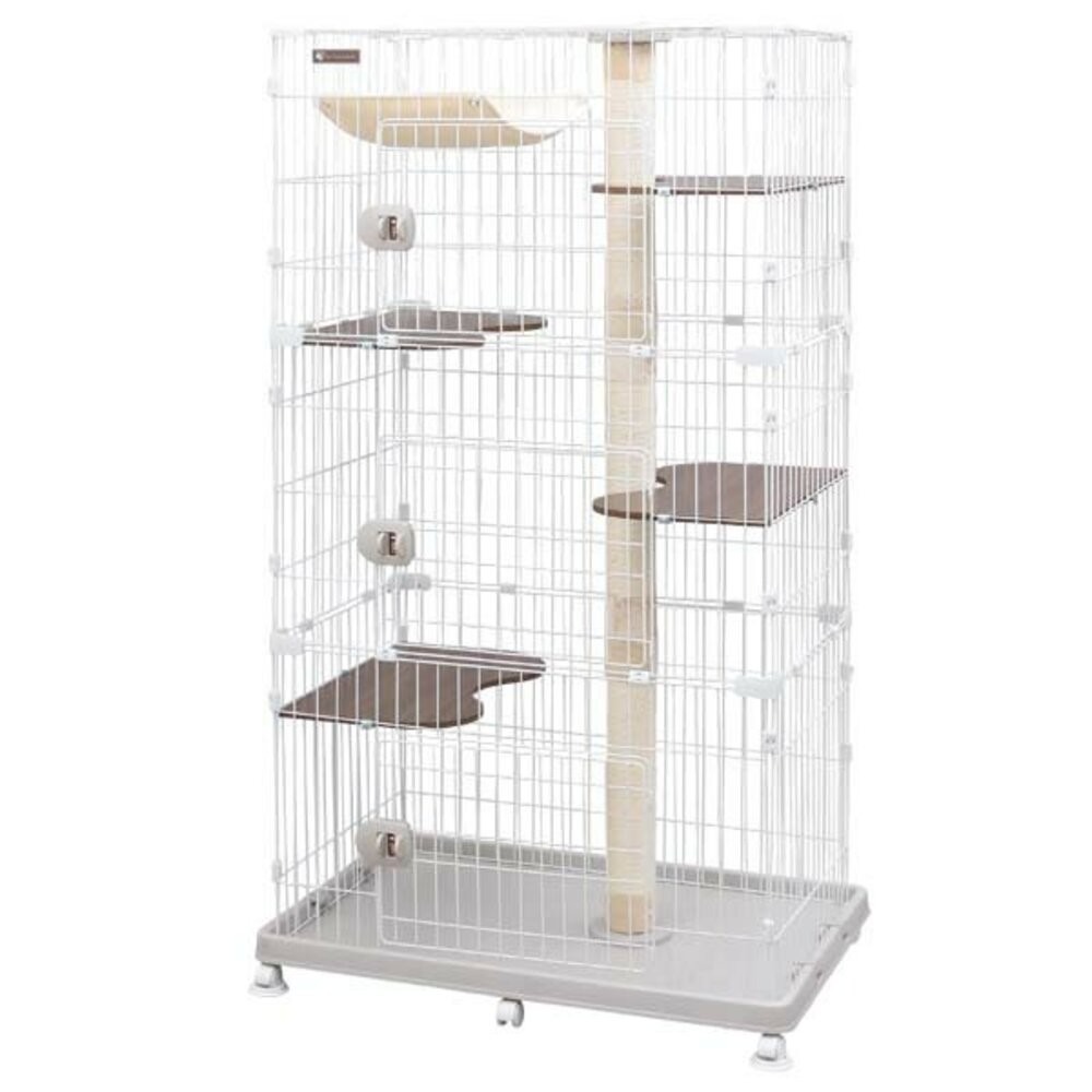 日本 IRIS 貓籠 木質貓籠 跳台貓籠 PEC貓籠 IR-812 IR-813 貓屋 貓跳台『林口旗艦店』-規格圖8