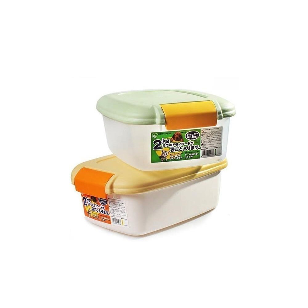 日本 IRIS 飼料儲存桶 飼料桶 保鮮桶 慢食碗 寵物兩用食皿 飼料保鮮盒 保鮮盒 寵物餐碗『林口旗艦店』-規格圖6