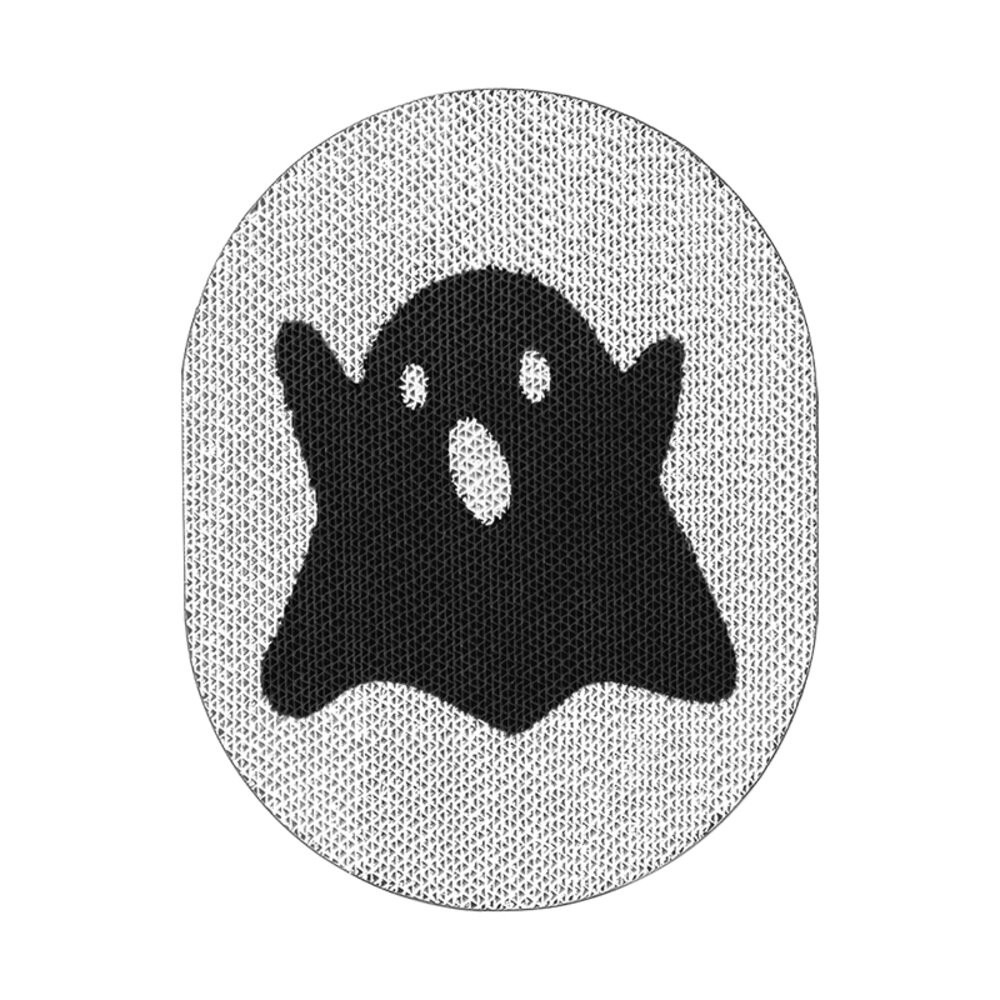 立式貓抓板-白底幽靈