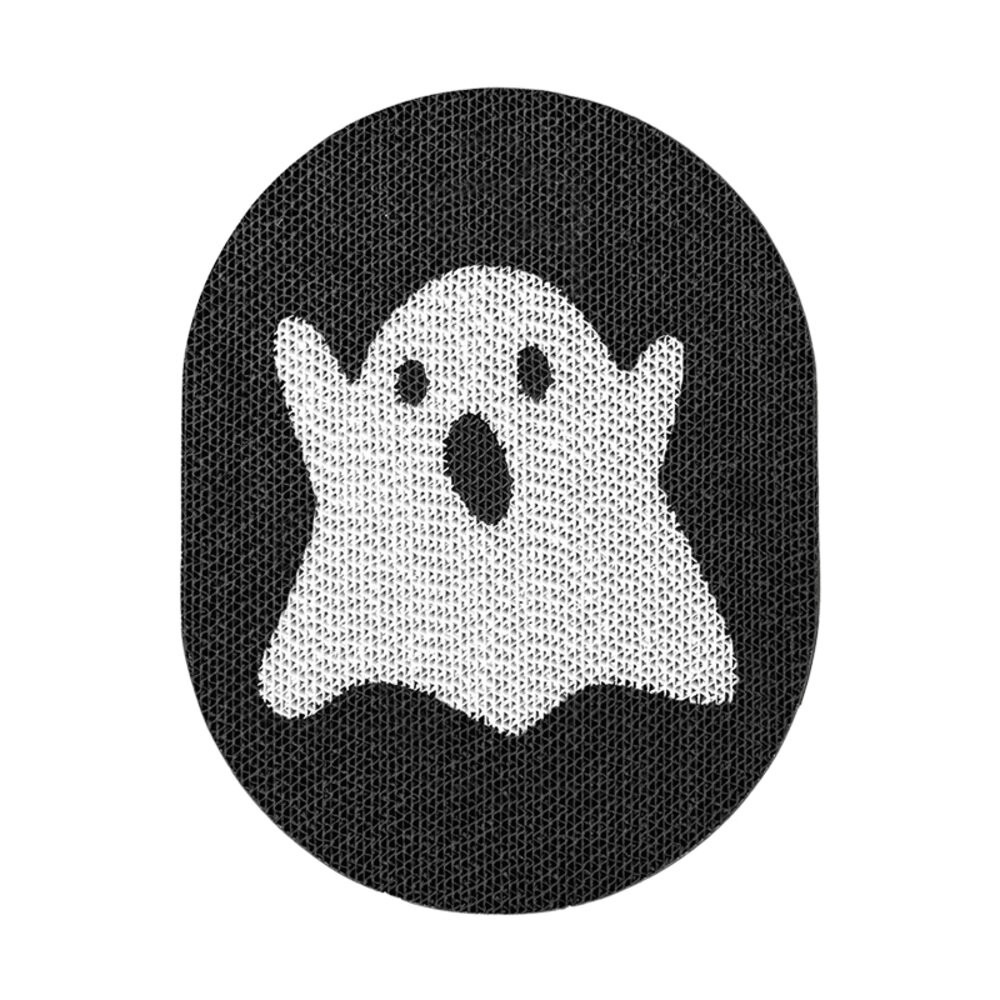 立式貓抓板-黑底幽靈