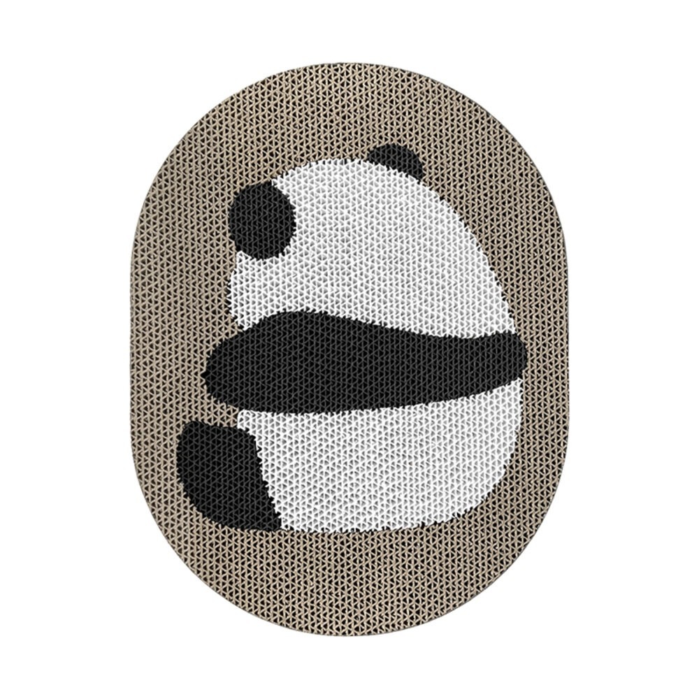 立式貓抓板-生氣胖達