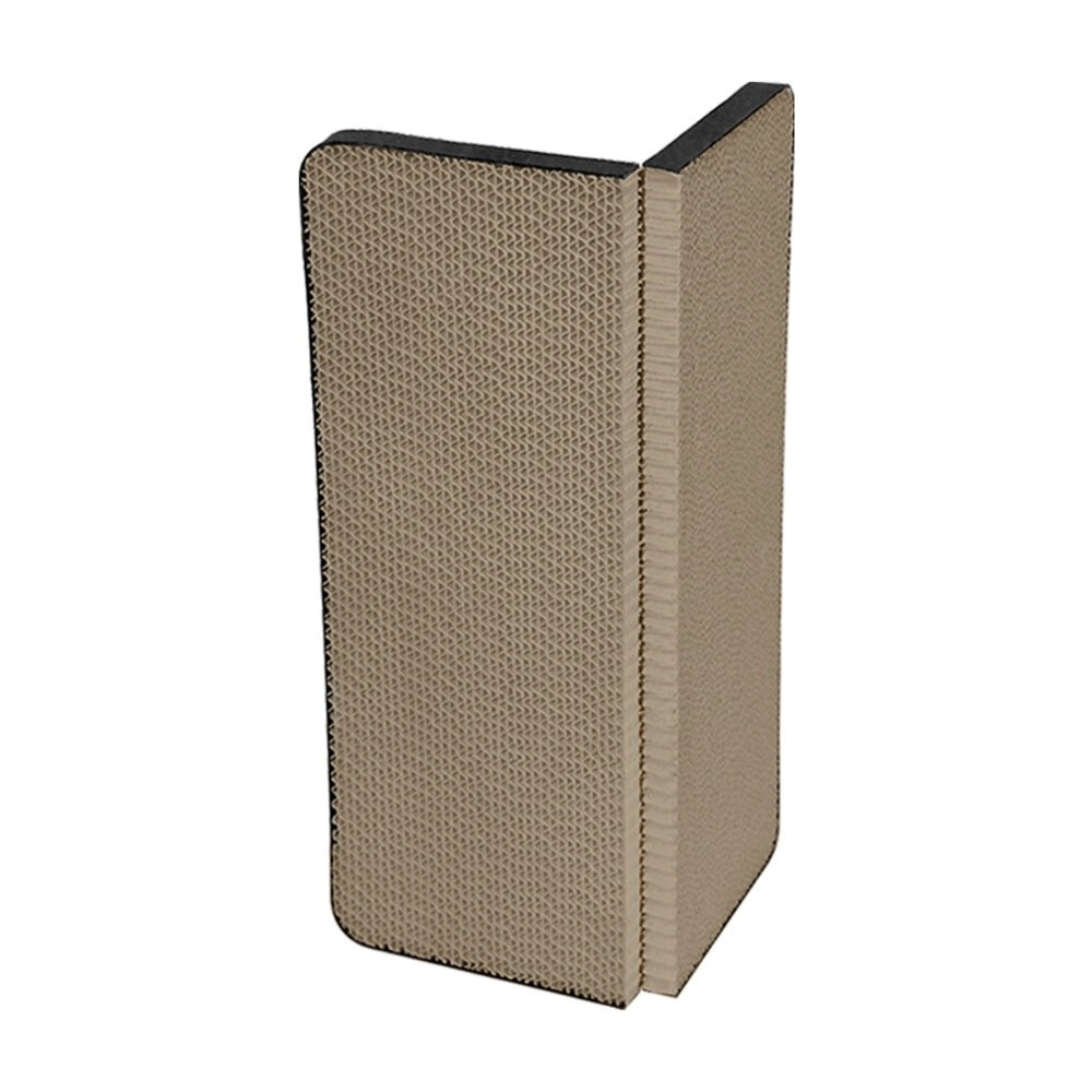 護牆角貓抓板-黃