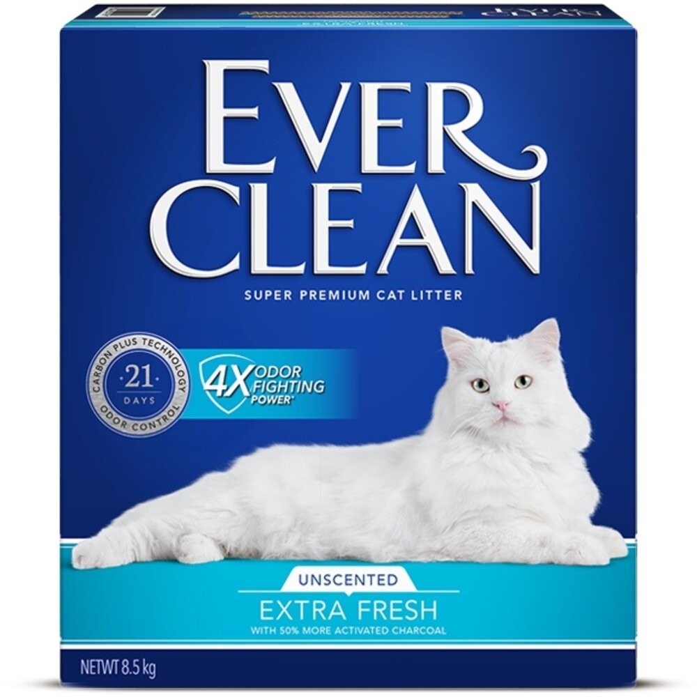Ever Clean 藍鑽 貓砂【免運】藍標 綠標 紅標 紫標 4倍淨味 植萃除臭 低敏 多貓 礦砂 貓砂『林口旗艦店』-規格圖9