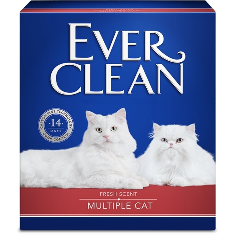 (紅標)多貓抑菌貓砂-微香8.5Kg