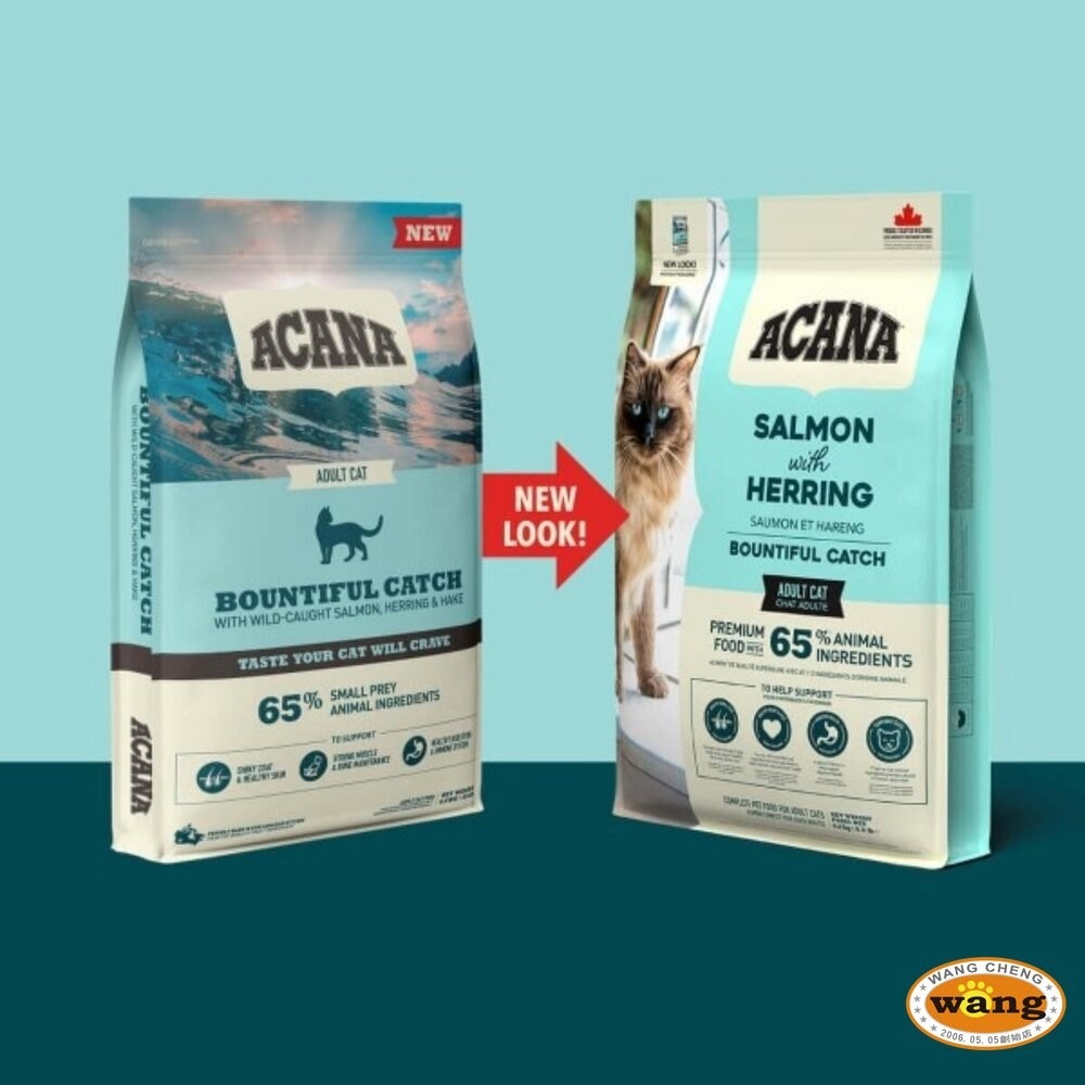 加拿大 ACANA 愛肯拿 4.5KG 挑嘴貓 無穀 低穀 雞肉 多種魚 鴨肉 貓糧『林口旗艦店』-細節圖9