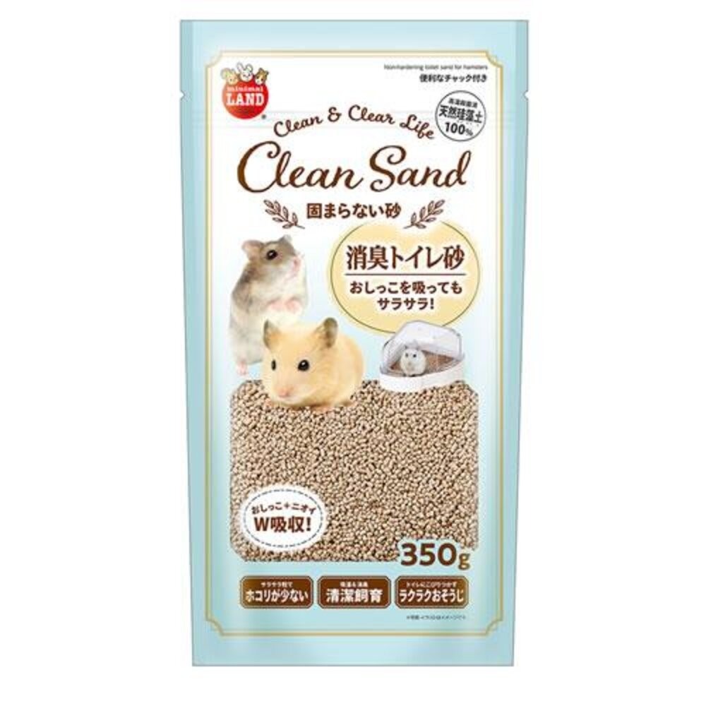 Marukan 小動物便盆  鼠廁所 紙墊料 尿垢清潔劑 消臭凝固鼠砂 SPA砂 沐浴砂 兔用木砂『林口旗艦店』-規格圖8