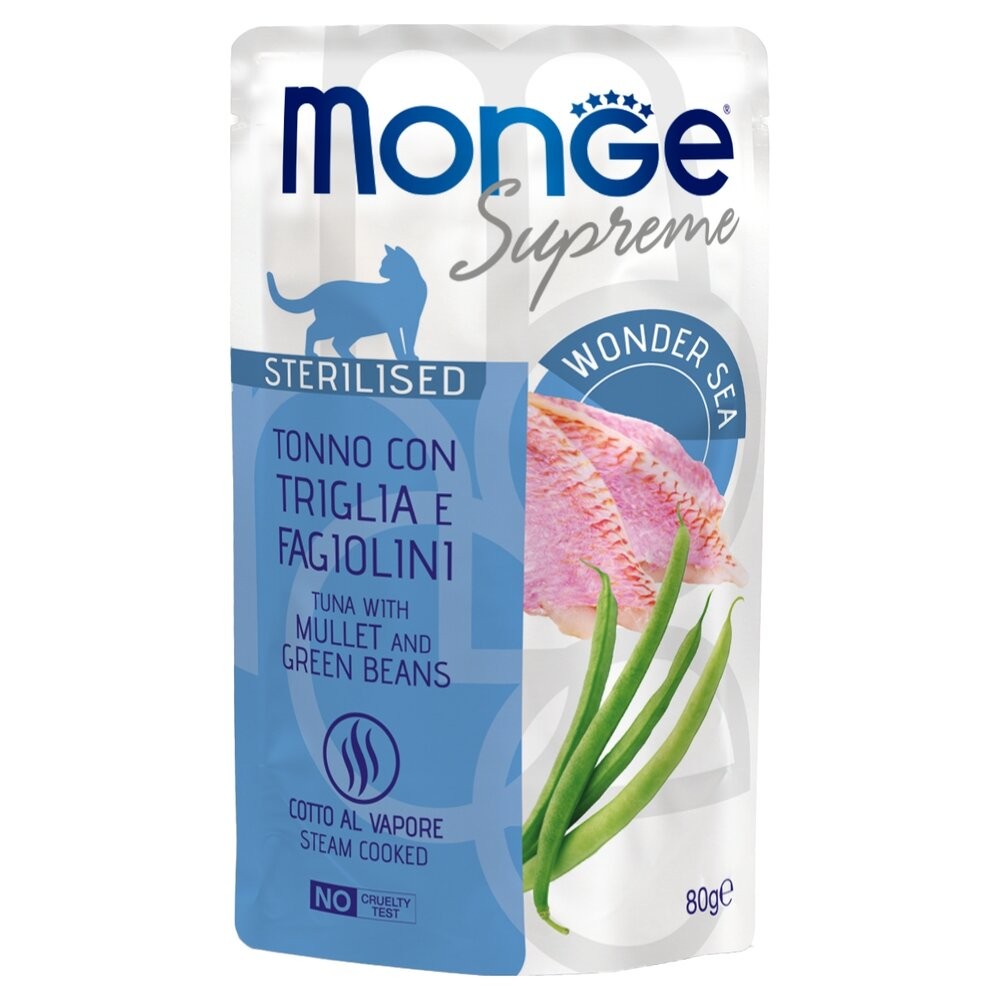 MONGE 瑪恩吉 MONO 無榖主食肉醬餐包【單包】喵吃鮪魚鮮食貓餐包 主食餐包 貓餐包『WANG』-規格圖8