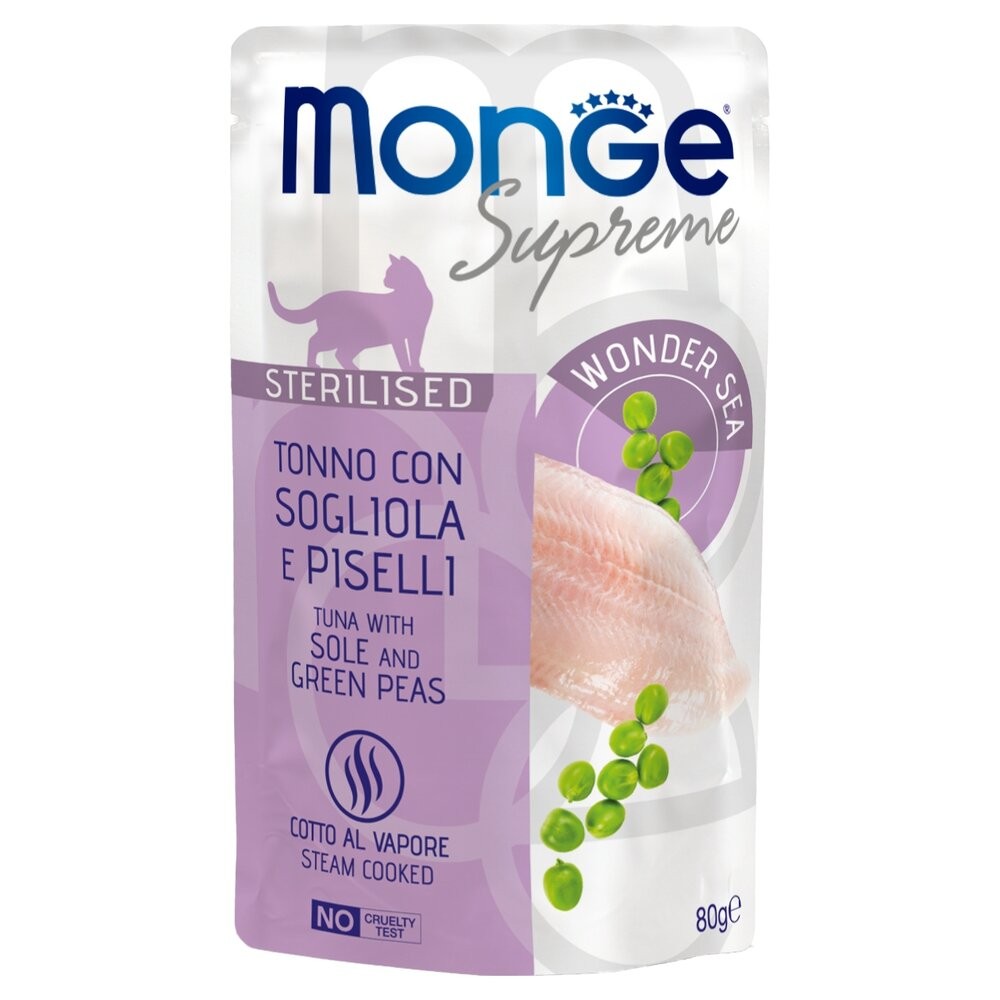 MONGE 瑪恩吉 MONO 無榖主食肉醬餐包【單包】喵吃鮪魚鮮食貓餐包 主食餐包 貓餐包『WANG』-規格圖8