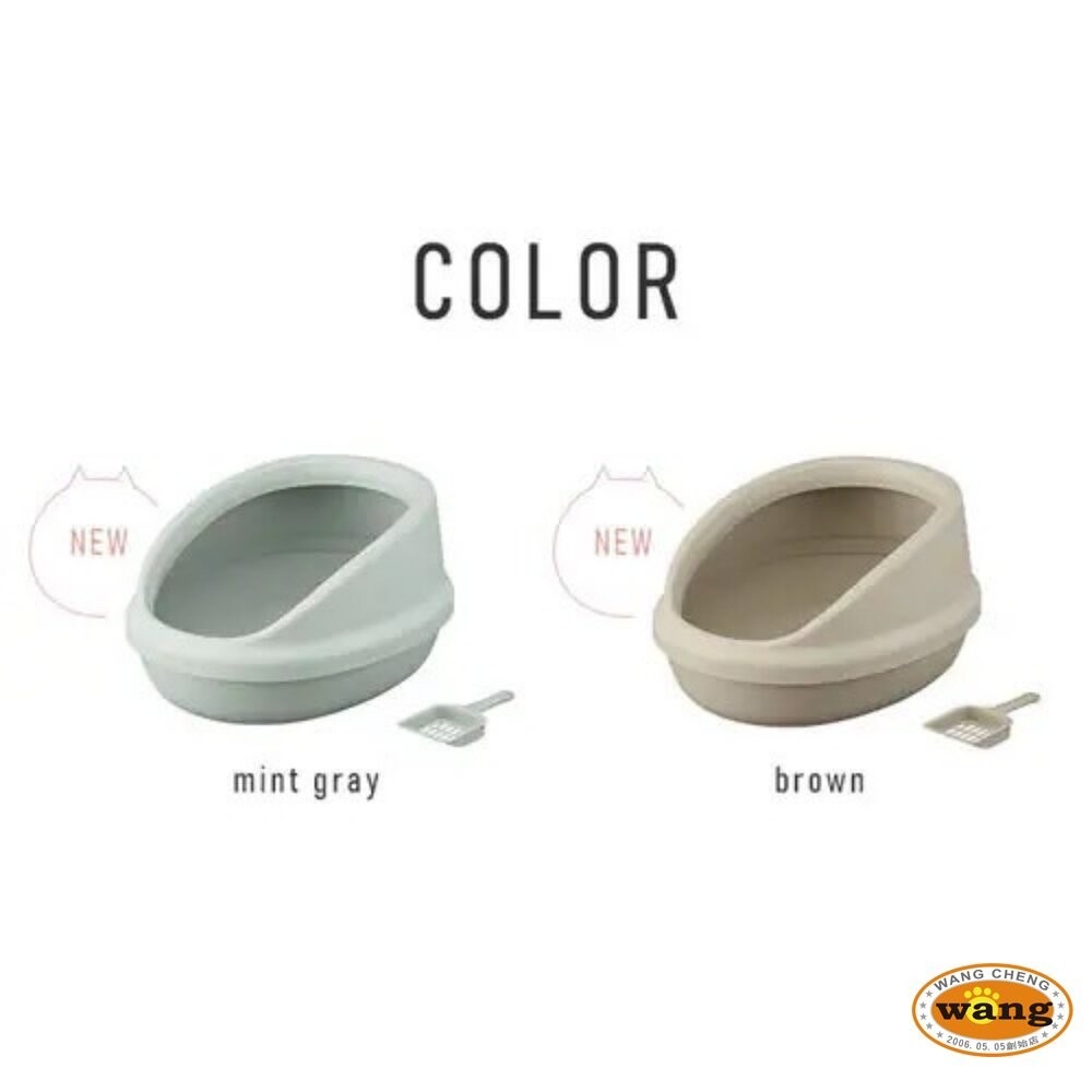 日本 IRIS 貓砂盆 PEN 簡易貓砂盆 特大貓便盆 簡易加高 簡易半封閉式貓砂盆『林口旗艦店』-細節圖2