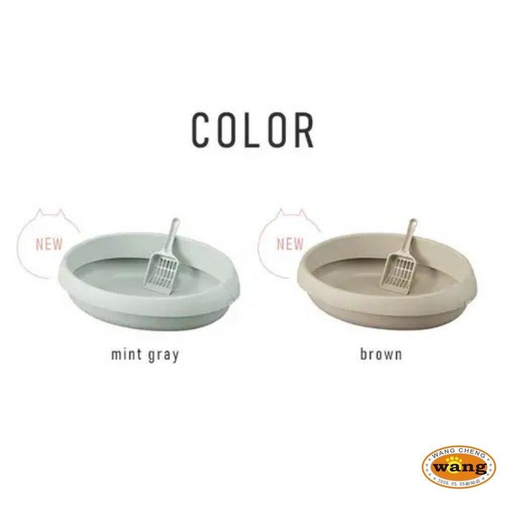 日本 IRIS 貓砂盆 PEN 簡易貓砂盆 特大貓便盆 簡易加高 簡易半封閉式貓砂盆『林口旗艦店』-細節圖3