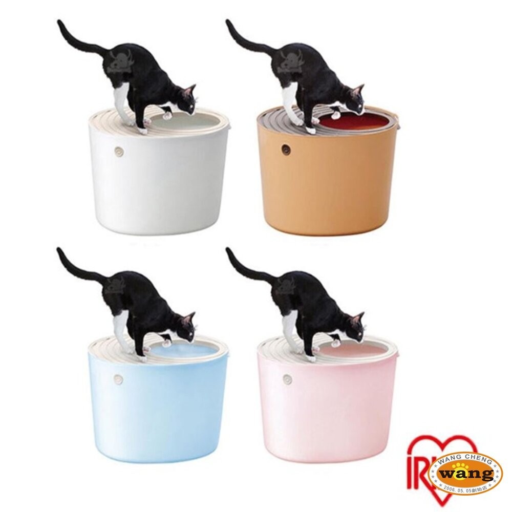 日本 IRIS 貓砂盆 PEN 簡易貓砂盆 特大貓便盆 簡易加高 簡易半封閉式貓砂盆『林口旗艦店』-細節圖10