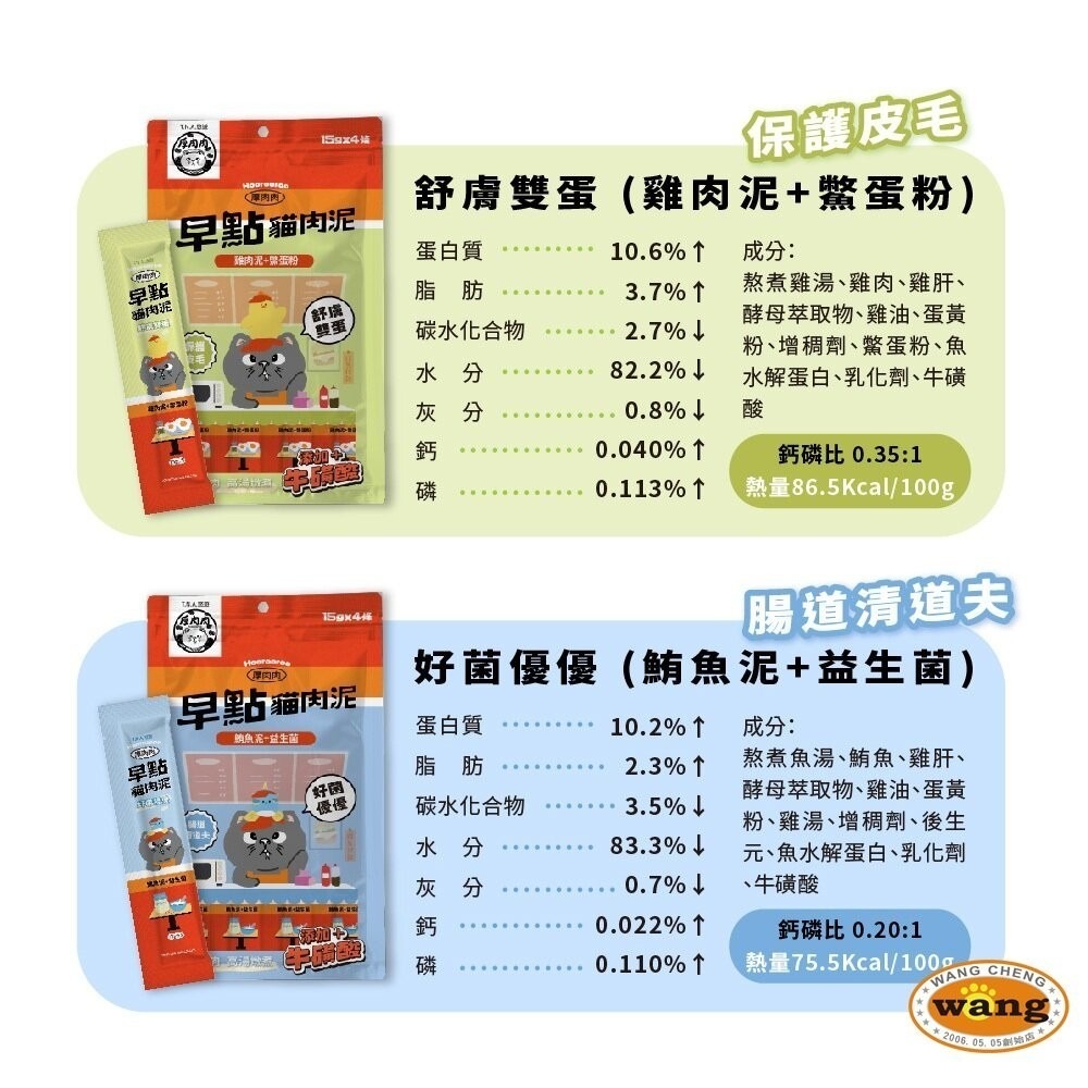 T.N.A.悠遊 狗狗說 Tasty 早點蛋條 厚肉肉Hoorooroo 早點貓肉泥 貓肉泥 狗蒸蛋 狗零食『林口旗艦店-細節圖7