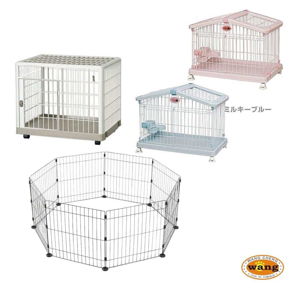 日本 IRIS 狗籠 貓狗籠 HCA狗籠 寵物圍籠 8邊型自由組合寵物圍欄 方便收納-細節圖2