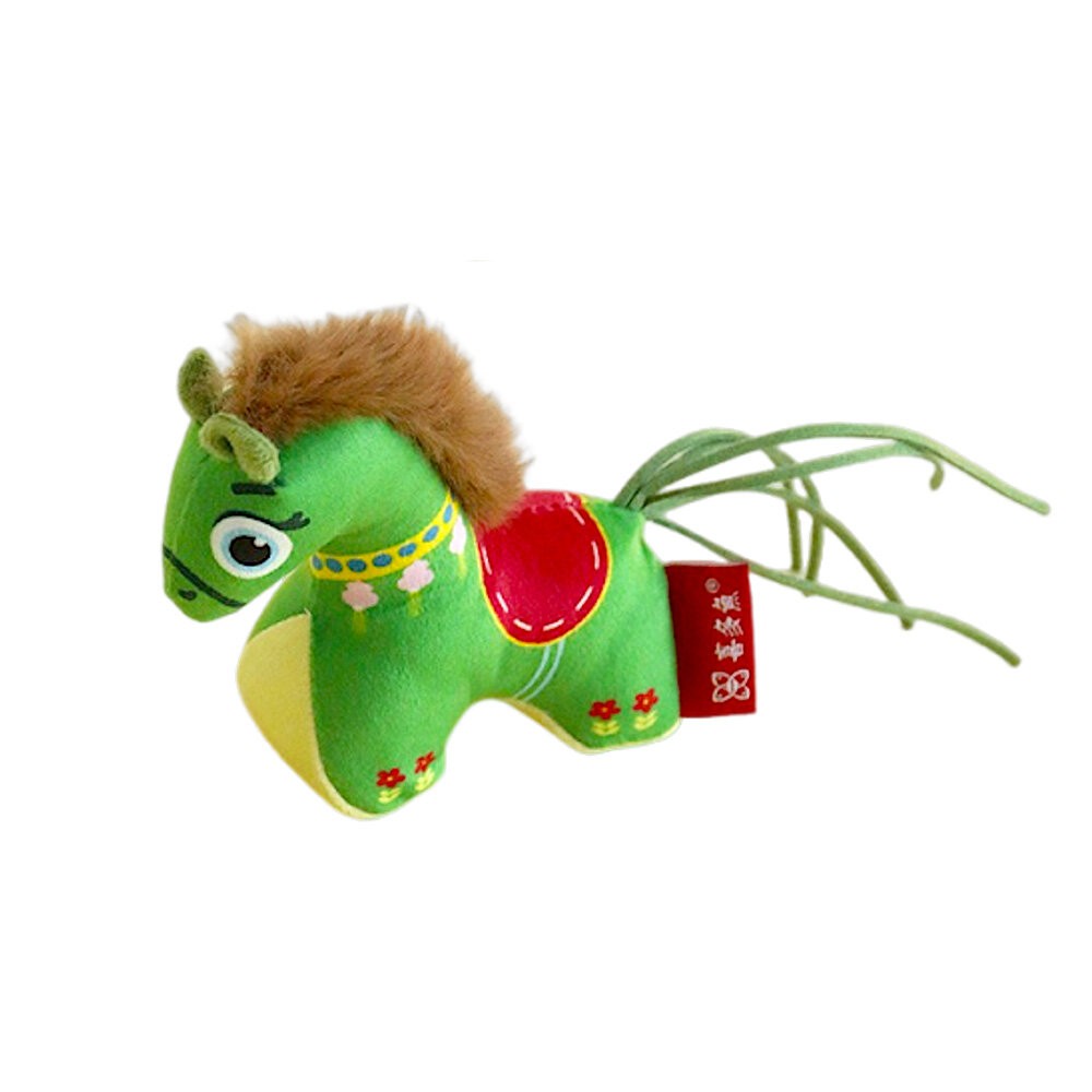 新年馬上有錢貓薄荷玩具-馬上有福福祿綠