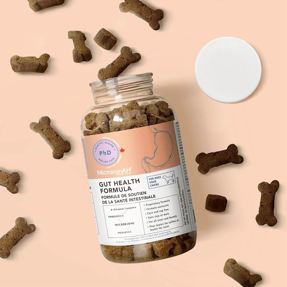 (犬用)益健腸 保健軟嚼肉塊300克