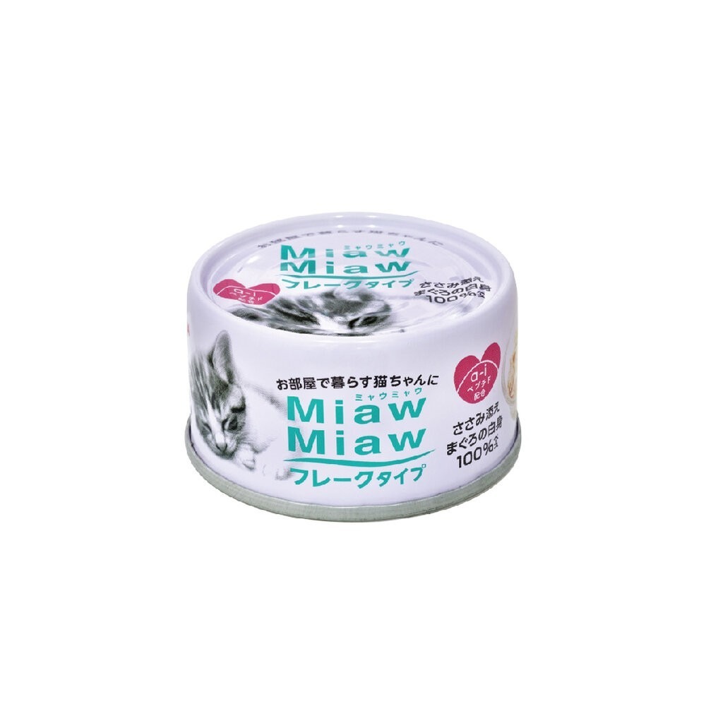 日本 AIXIA 愛喜雅 樂妙喵 妙喵片狀 貓罐頭【24罐組】MiawMiaw 樂妙罐 貓罐頭『林口旗艦店』-規格圖11