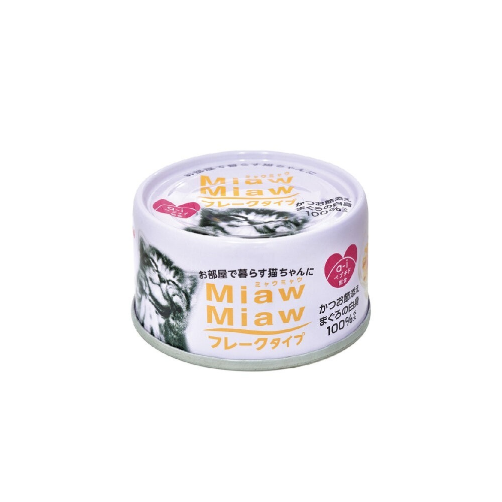 日本 AIXIA 愛喜雅 樂妙喵 妙喵片狀 貓罐頭【24罐組】MiawMiaw 樂妙罐 貓罐頭『林口旗艦店』-規格圖11