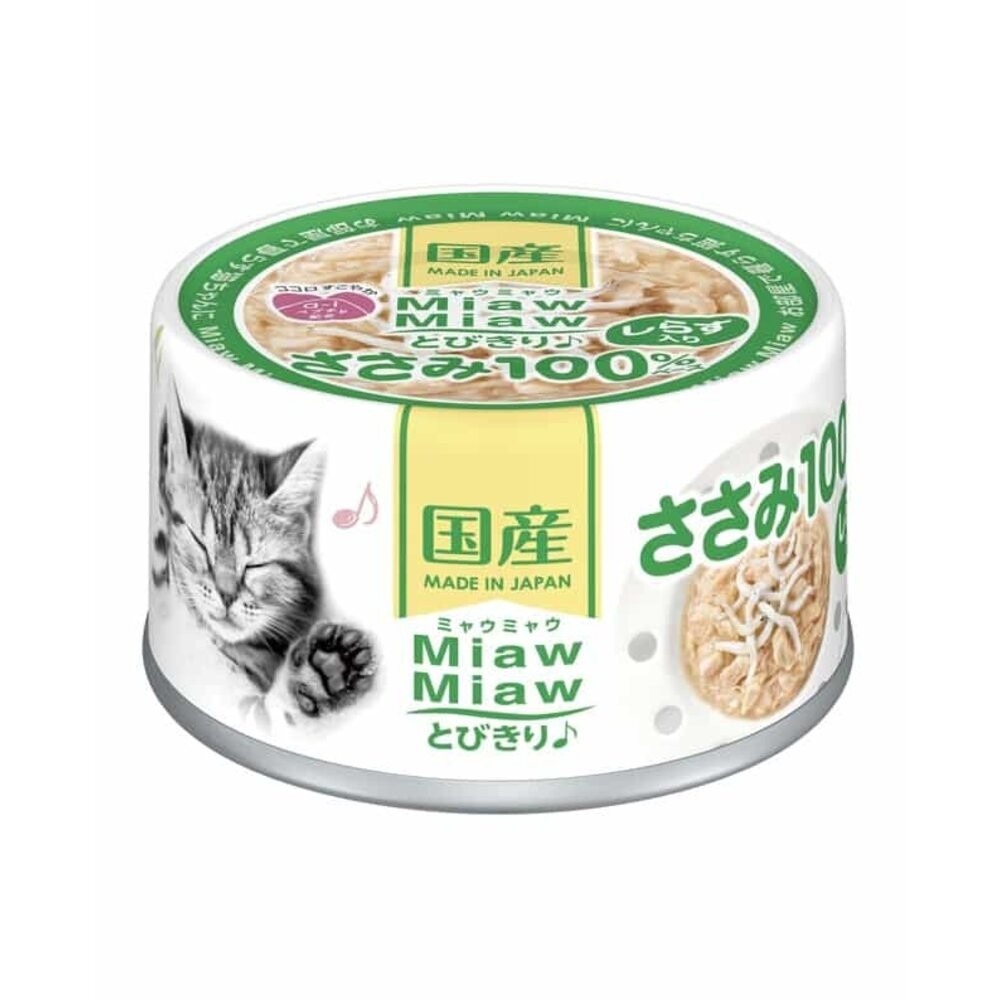 日本 AIXIA 愛喜雅 樂妙喵 妙喵片狀 貓罐頭【24罐組】MiawMiaw 樂妙罐 貓罐頭『林口旗艦店』-規格圖11