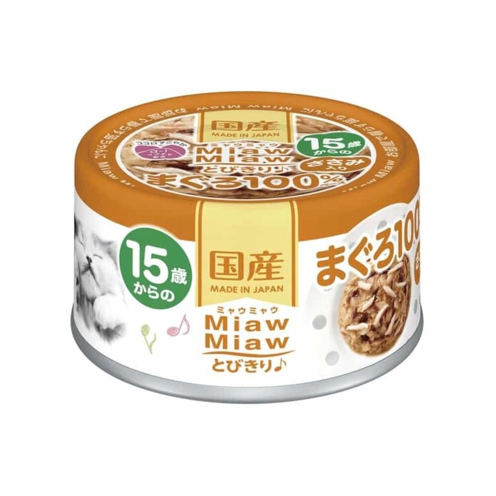 日本 AIXIA 愛喜雅 樂妙喵 妙喵片狀 貓罐頭【24罐組】MiawMiaw 樂妙罐 貓罐頭『林口旗艦店』-規格圖11