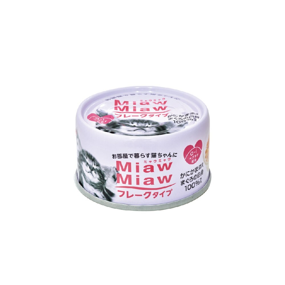 日本 AIXIA 愛喜雅 樂妙喵 妙喵片狀 貓罐頭【24罐組】MiawMiaw 樂妙罐 貓罐頭『林口旗艦店』-規格圖11