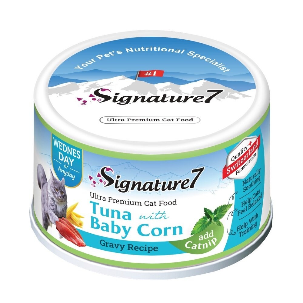 Signature7 心寵 燉肉點心貓罐 70g【單罐】喵醉時光 燉肉罐 肉醬罐 點心罐 貓罐頭『林口旗艦店』-規格圖7