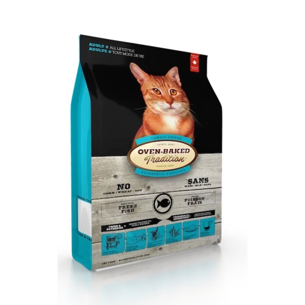 Oven Baked 烘焙客 貓糧 5磅-10磅【免運】每日健康 低敏無穀系列 貓飼料『林口旗艦店』-規格圖4